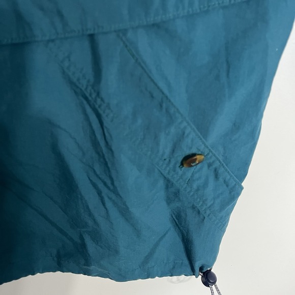 Vintage Columbia Sportswear Anorak Pullover Jacket Medium Teal Purple Hooded 90s - Picture 5 of 14